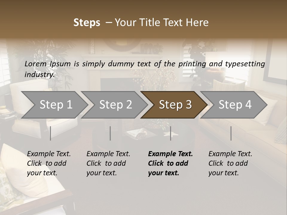 Home Interior PowerPoint Template