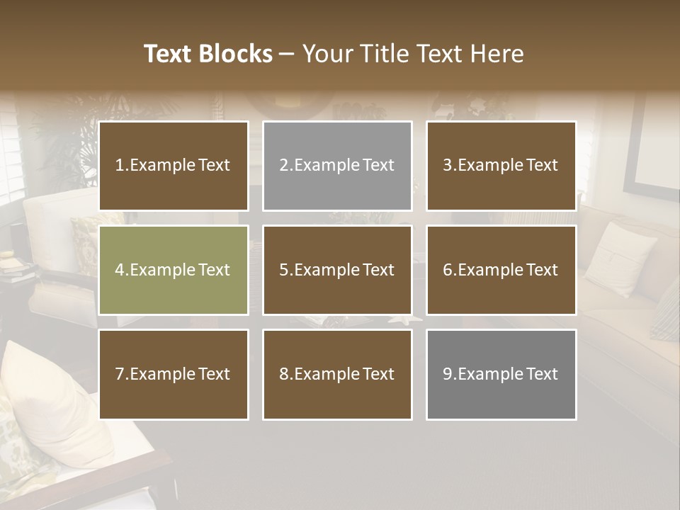 Home Interior PowerPoint Template