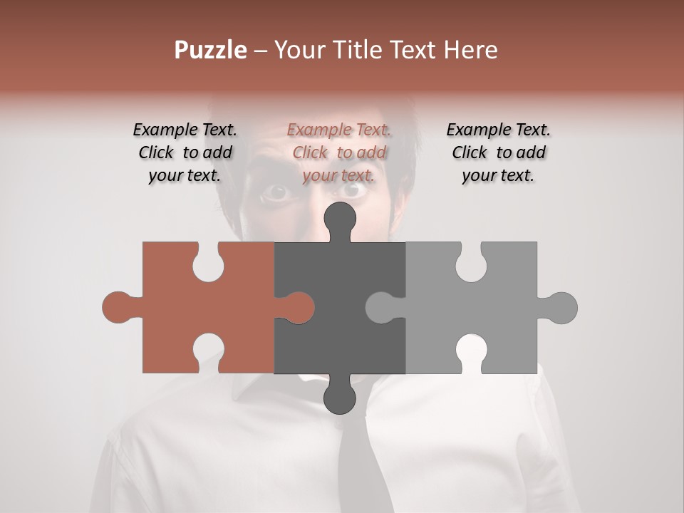 Astonished Man PowerPoint Template