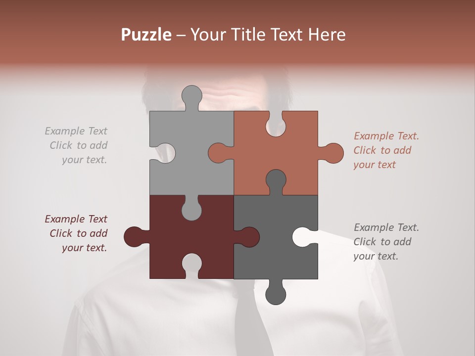 Astonished Man PowerPoint Template