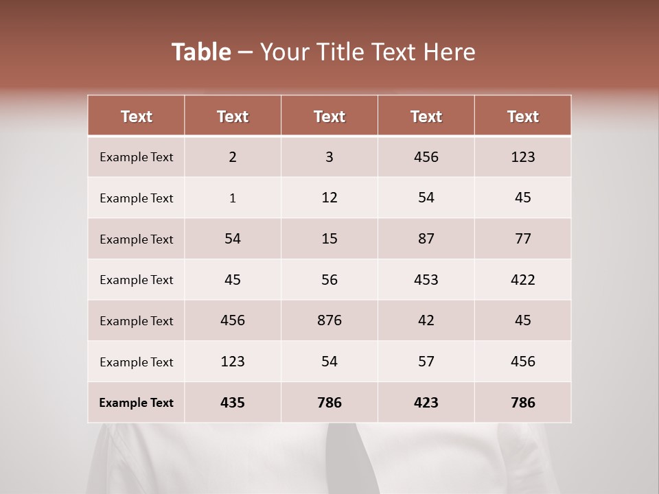 Astonished Man PowerPoint Template