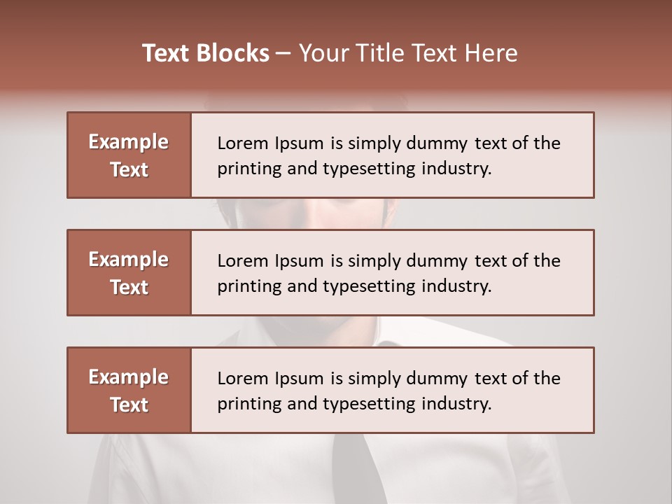 Astonished Man PowerPoint Template