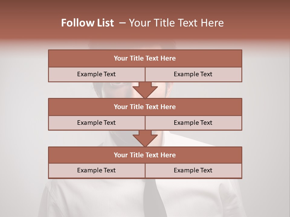 Astonished Man PowerPoint Template