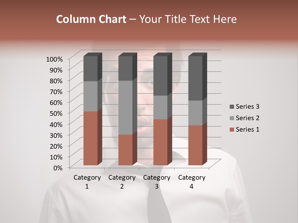 Astonished Man PowerPoint Template