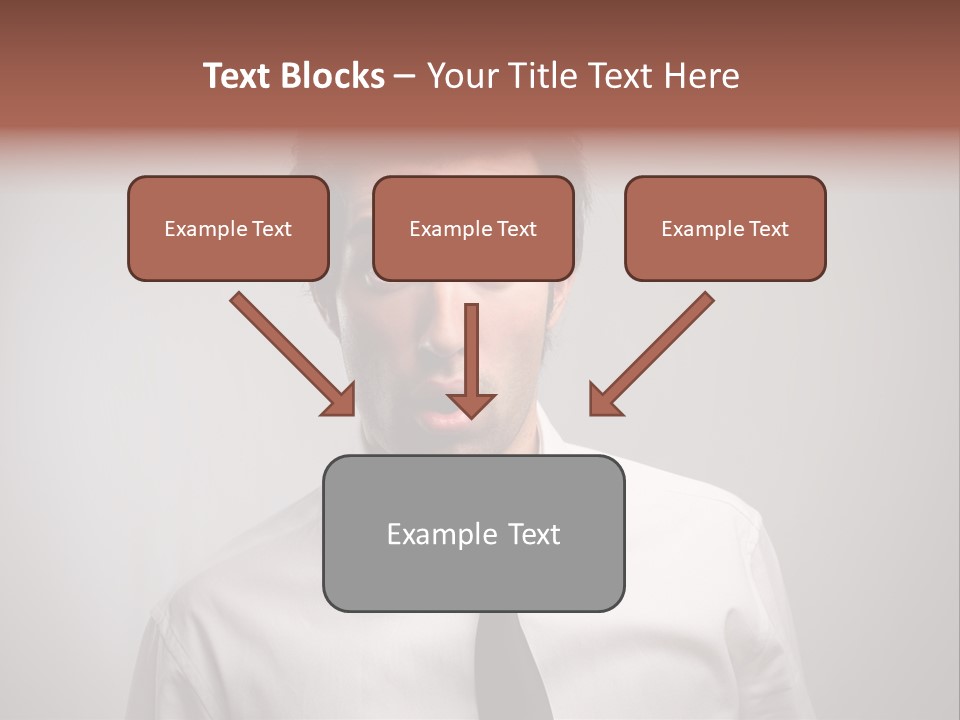 Astonished Man PowerPoint Template