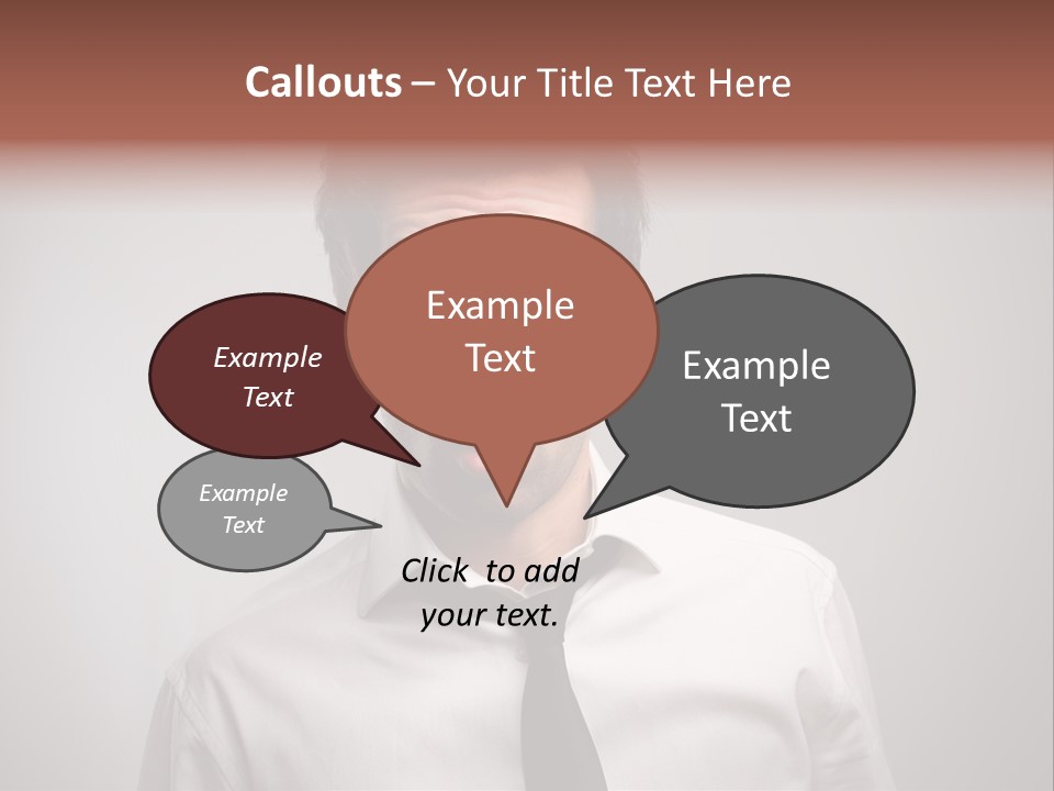 Astonished Man PowerPoint Template