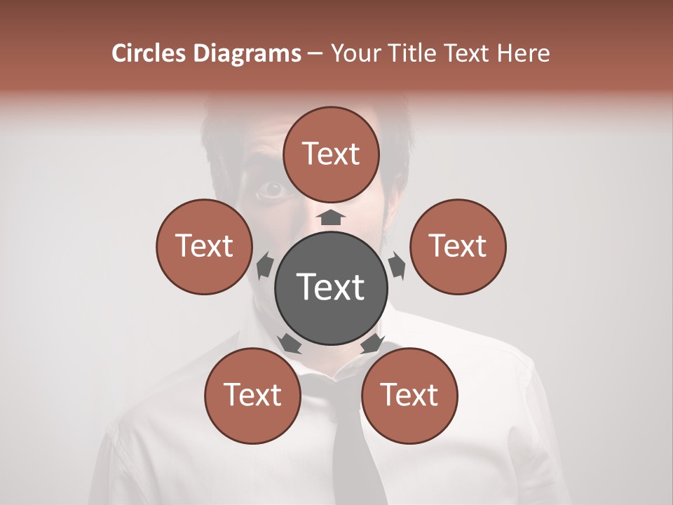 Astonished Man PowerPoint Template