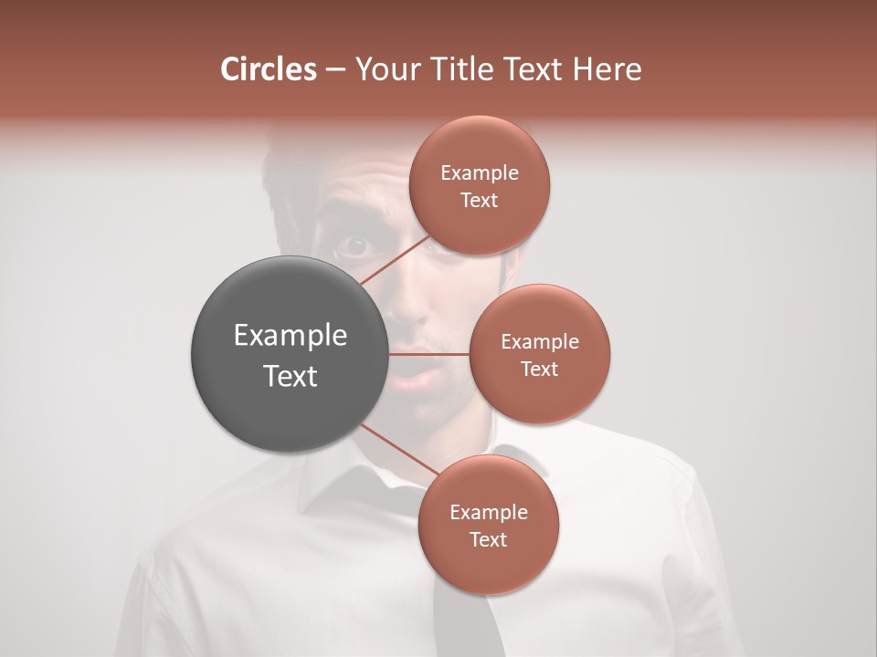 Astonished Man PowerPoint Template