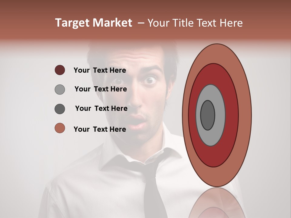 Astonished Man PowerPoint Template