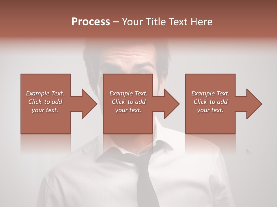 Astonished Man PowerPoint Template