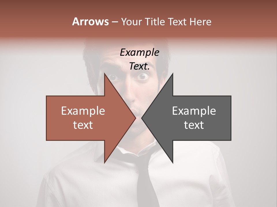 Astonished Man PowerPoint Template