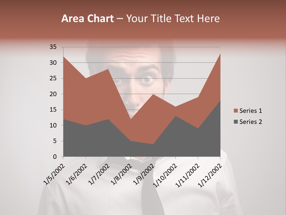 Astonished Man PowerPoint Template