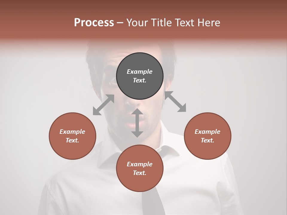 Astonished Man PowerPoint Template