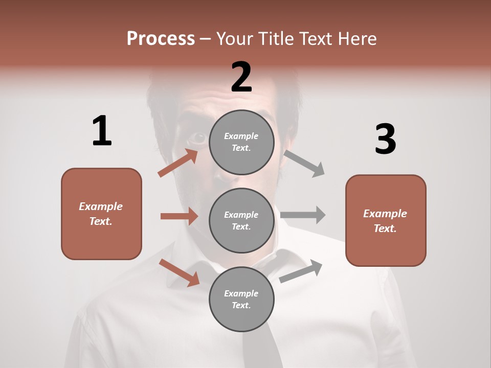 Astonished Man PowerPoint Template