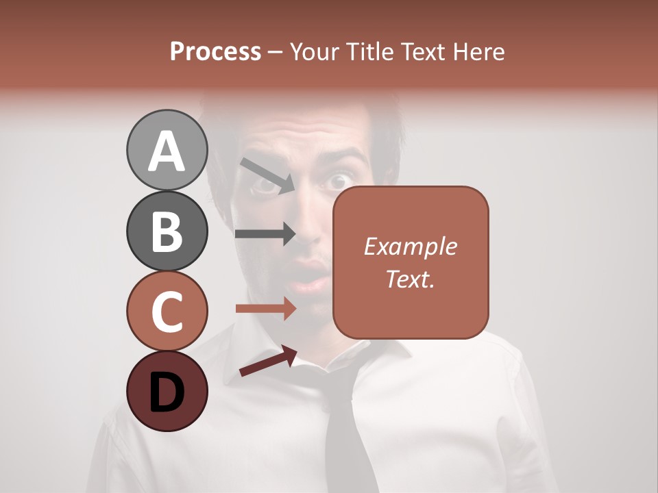 Astonished Man PowerPoint Template