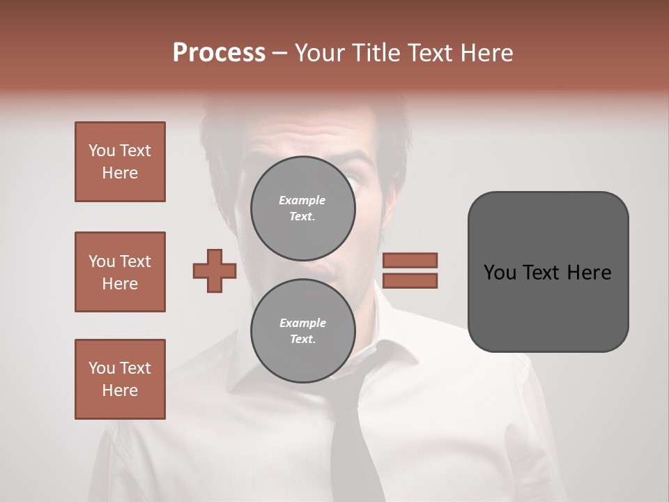 Astonished Man PowerPoint Template