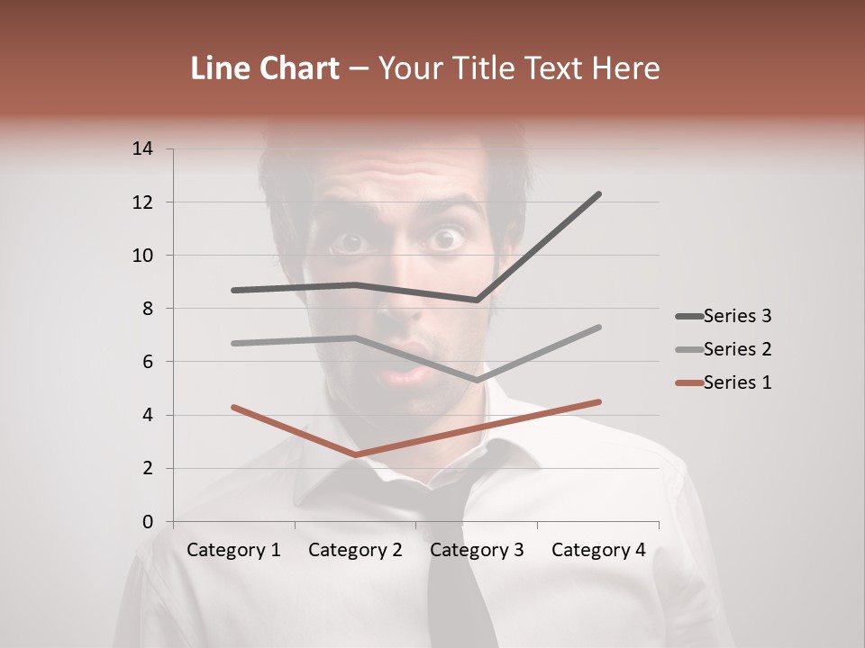 Astonished Man PowerPoint Template