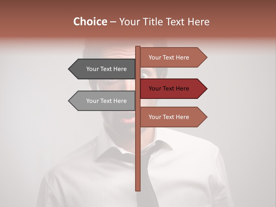 Astonished Man PowerPoint Template