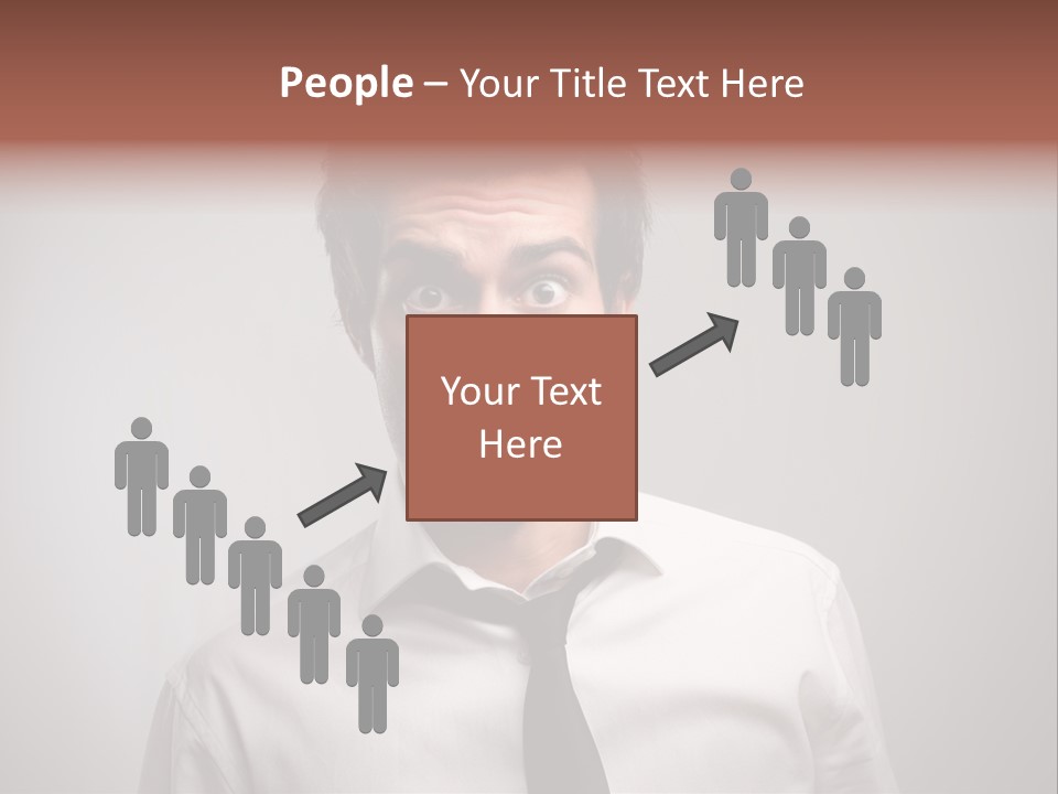 Astonished Man PowerPoint Template