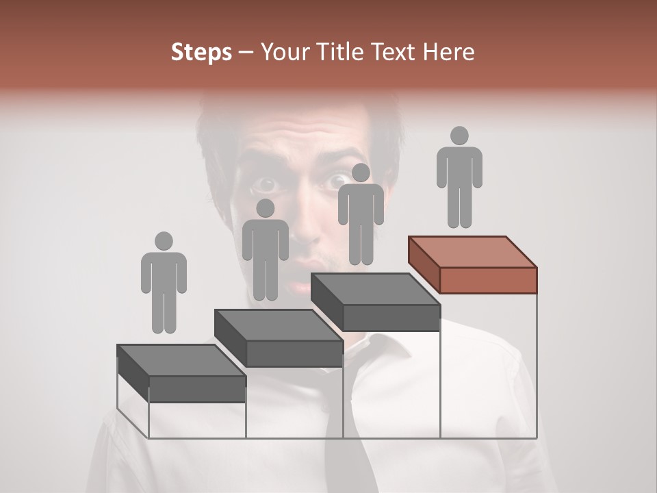 Astonished Man PowerPoint Template