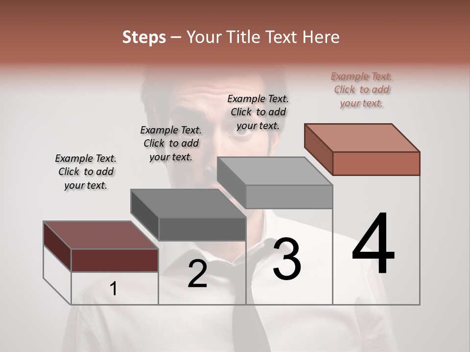 Astonished Man PowerPoint Template