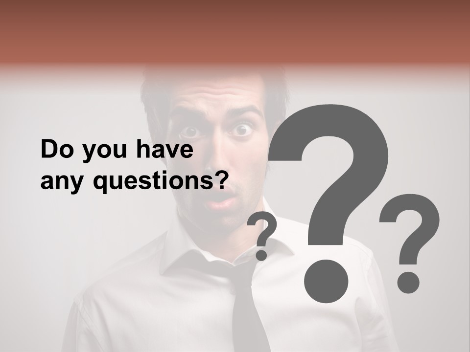 Astonished Man PowerPoint Template