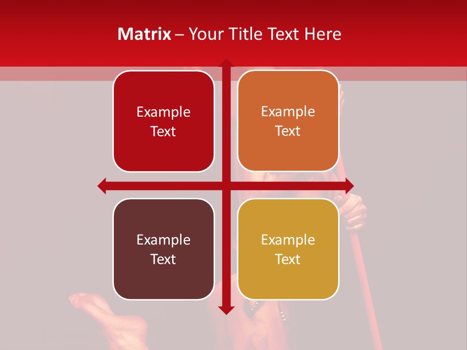 Beautiful Devil PowerPoint Template