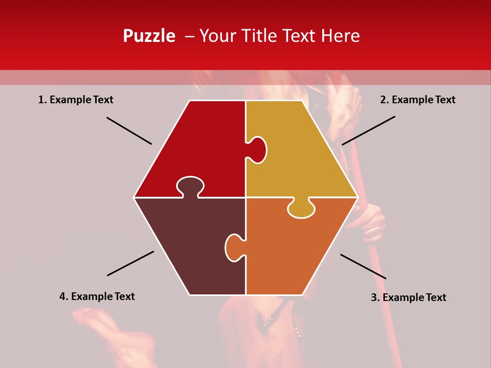 Beautiful Devil PowerPoint Template