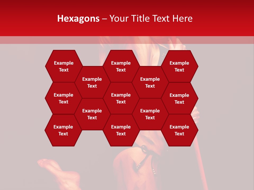 Beautiful Devil PowerPoint Template