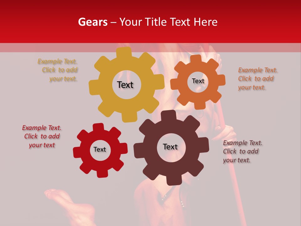 Beautiful Devil PowerPoint Template