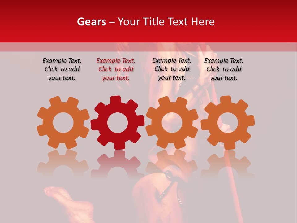 Beautiful Devil PowerPoint Template