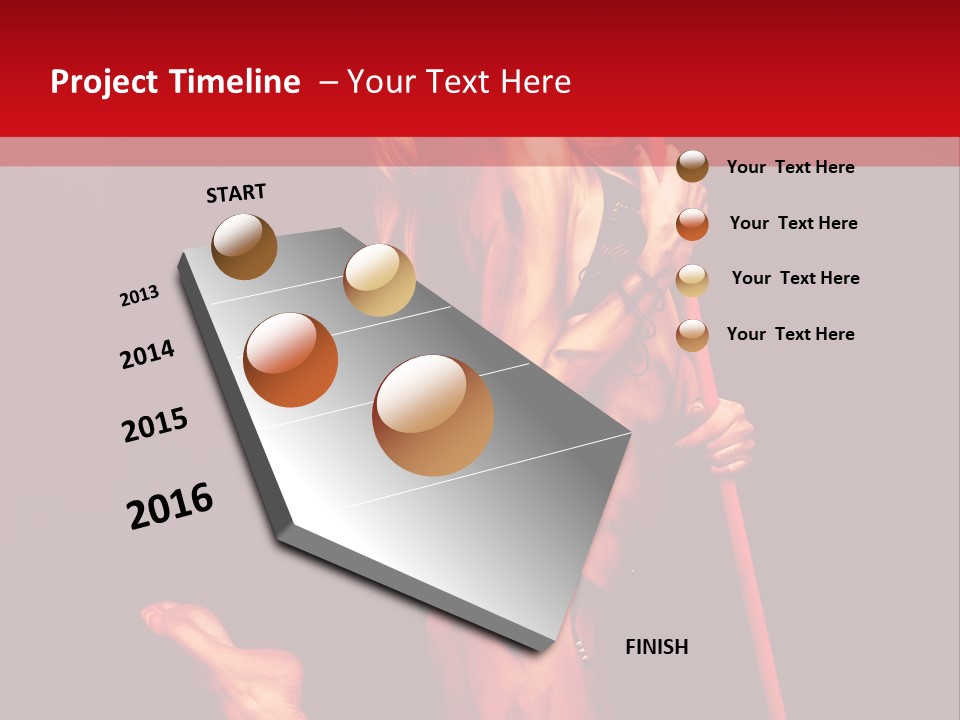 Beautiful Devil PowerPoint Template