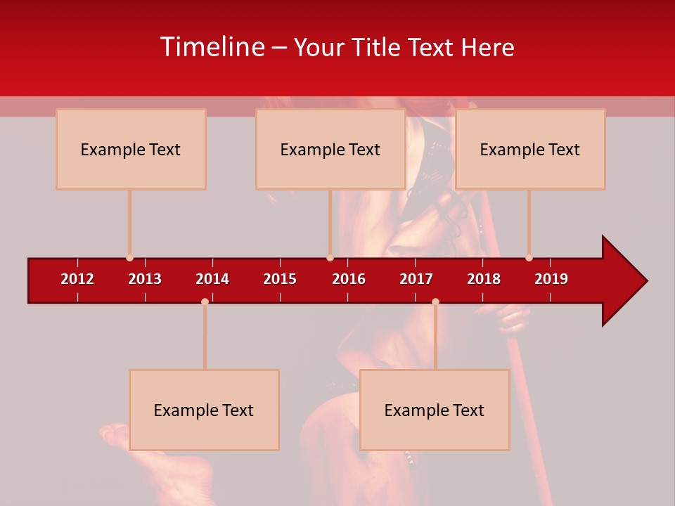 Beautiful Devil PowerPoint Template