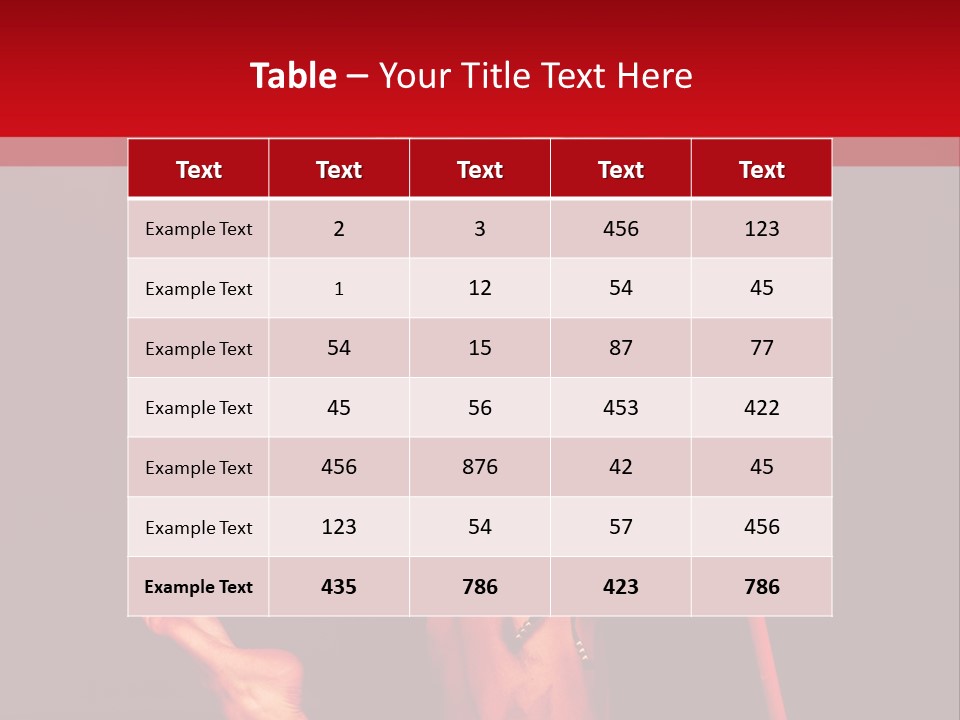 Beautiful Devil PowerPoint Template