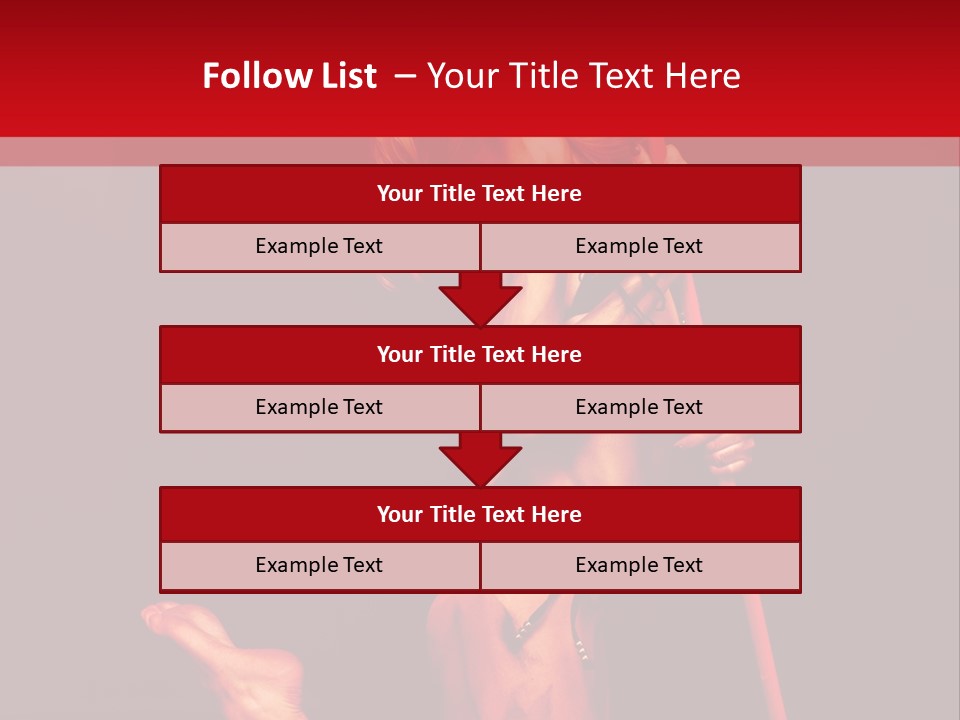 Beautiful Devil PowerPoint Template