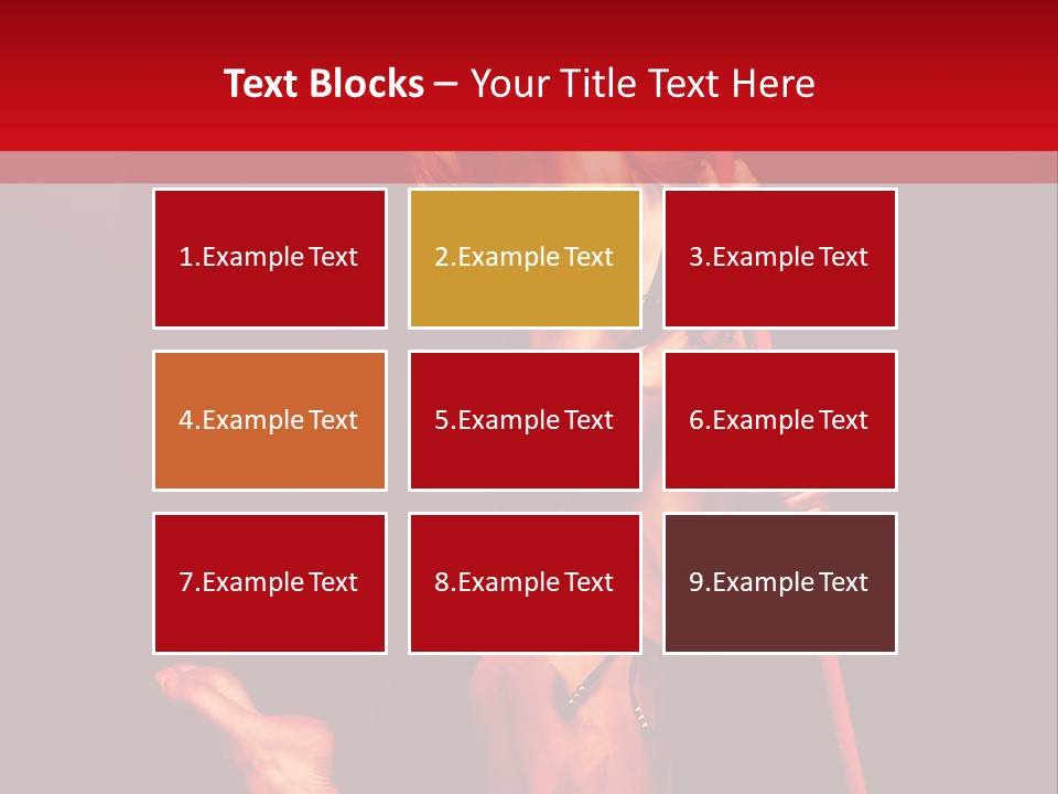 Beautiful Devil PowerPoint Template