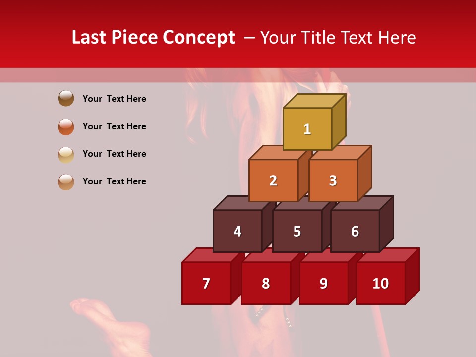 Beautiful Devil PowerPoint Template