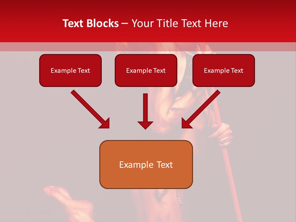 Beautiful Devil PowerPoint Template