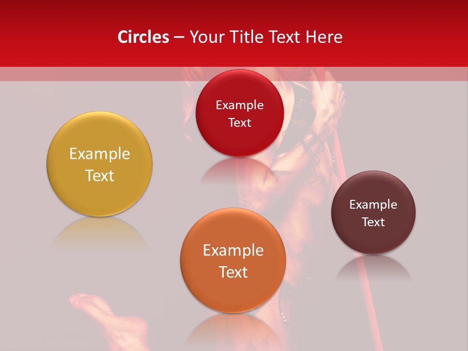 Beautiful Devil PowerPoint Template