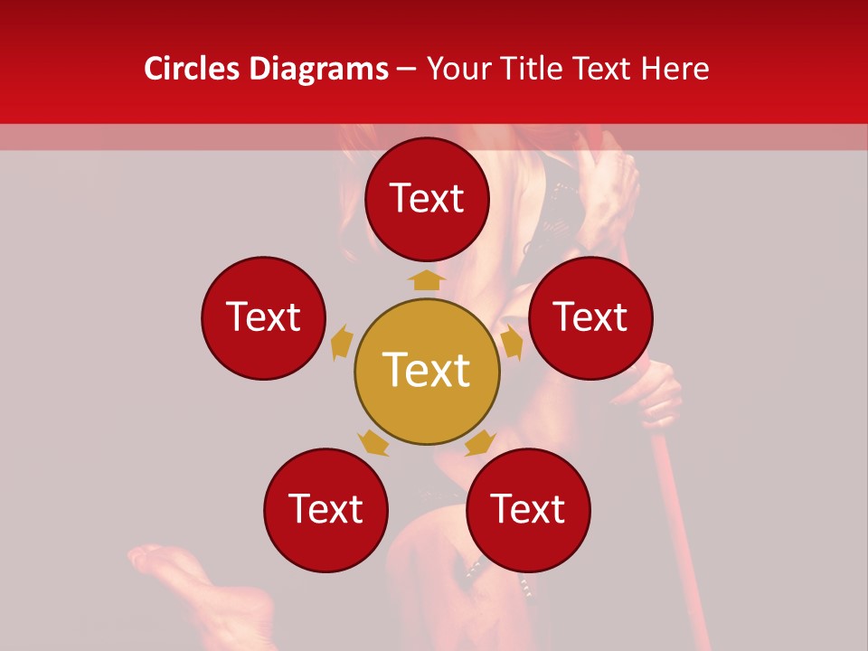 Beautiful Devil PowerPoint Template