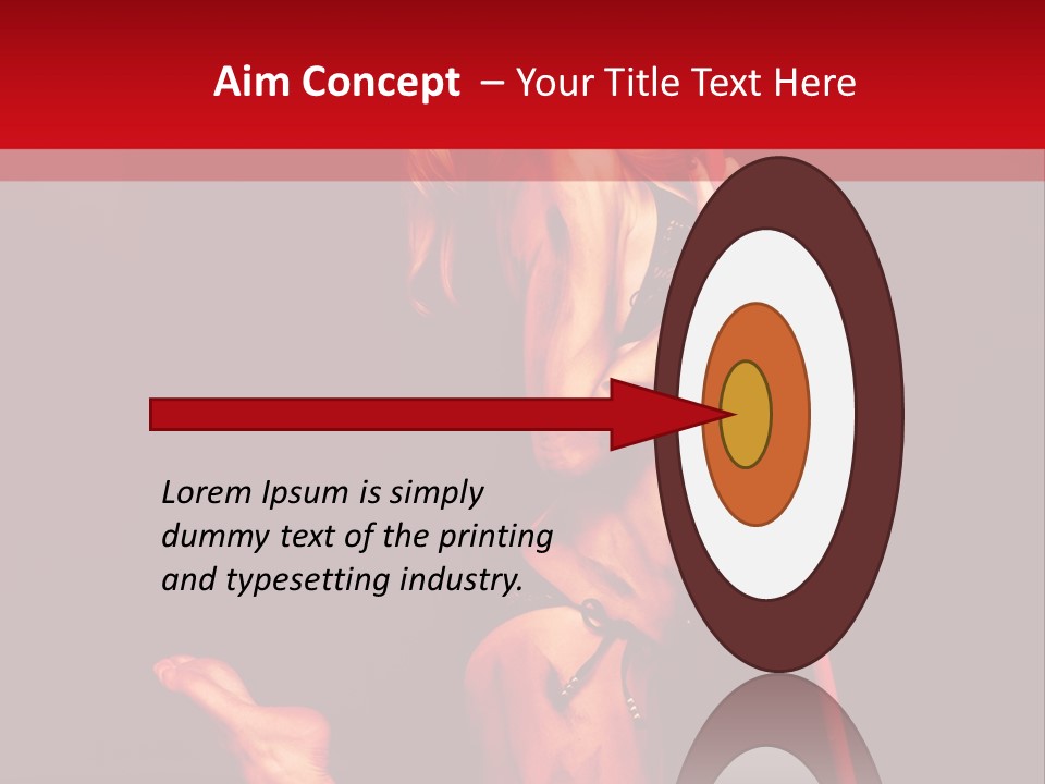 Beautiful Devil PowerPoint Template