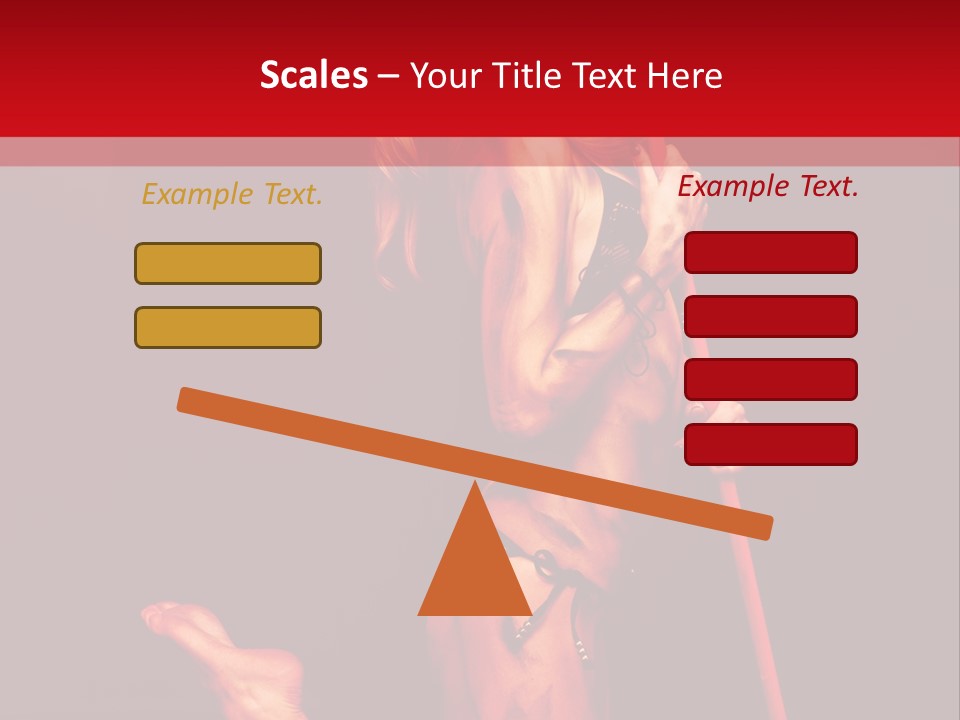 Beautiful Devil PowerPoint Template