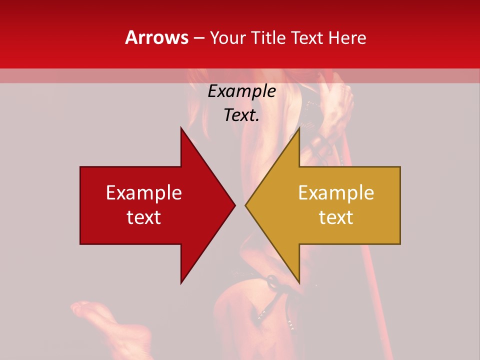Beautiful Devil PowerPoint Template