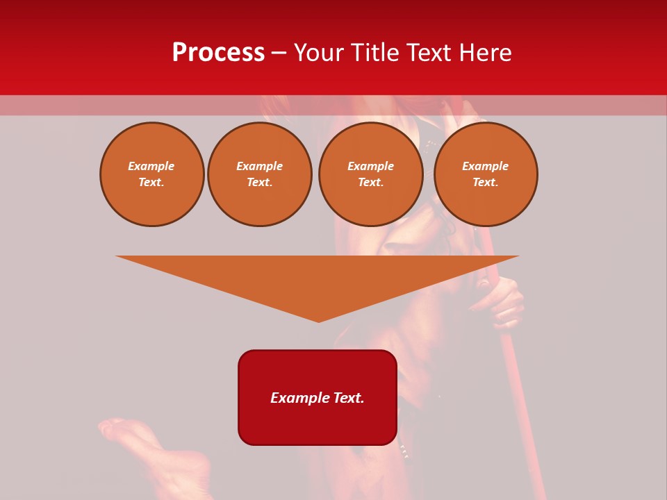 Beautiful Devil PowerPoint Template