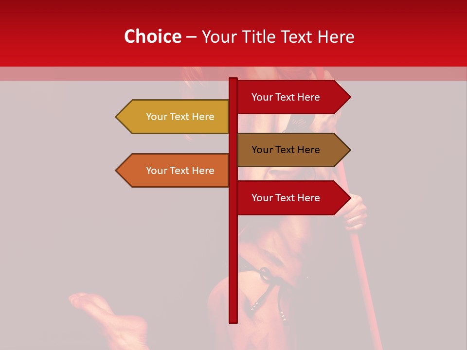 Beautiful Devil PowerPoint Template