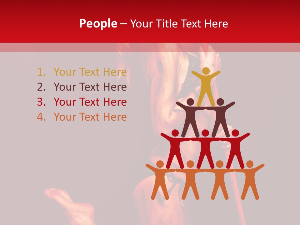 Beautiful Devil PowerPoint Template