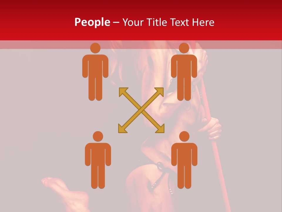 Beautiful Devil PowerPoint Template