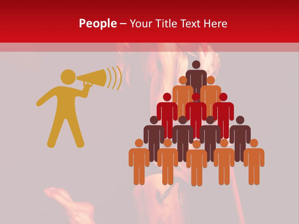 Beautiful Devil PowerPoint Template
