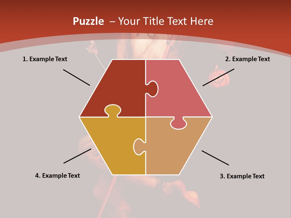 Beautiful Devil PowerPoint Template