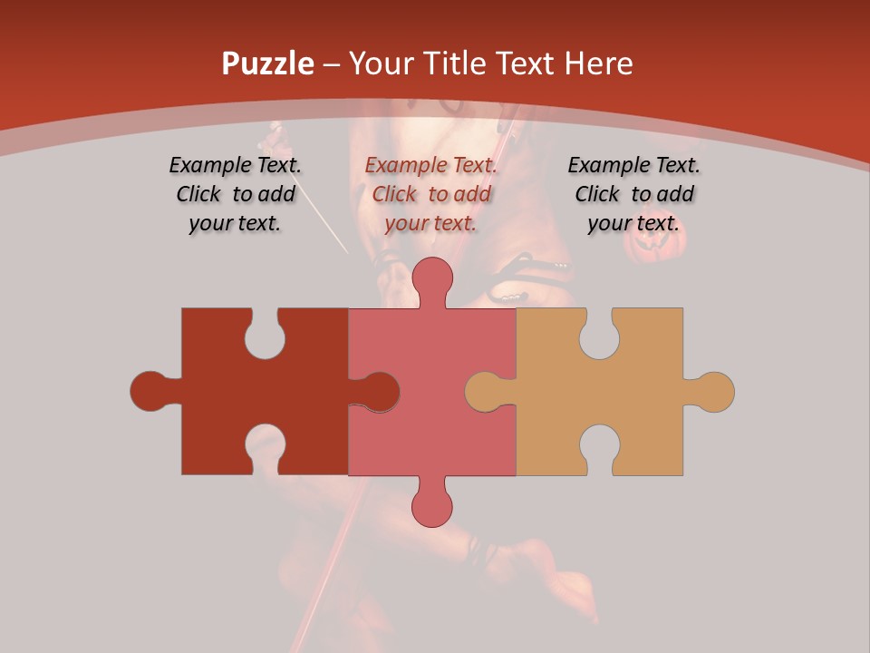 Beautiful Devil PowerPoint Template